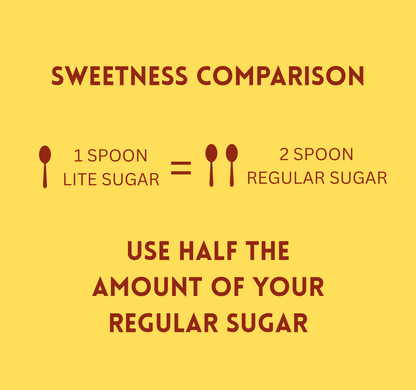 Kolhu Natural Lite Sugar 3Kg [Khandsari Sugar + Stevia] (Pack of 12. 250g each)