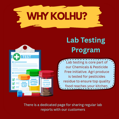 Kolhu Pesticide Free Toor (Arhar) Dal