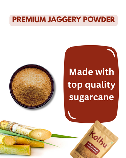 Kolhu Desi Shakkar (Jaggery Powder) 1Kg